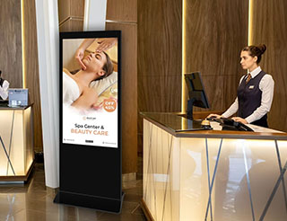 Free Standing Display screens